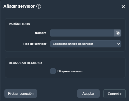 Añadir servidor de API