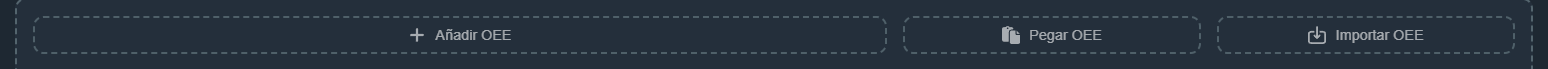 Añadir OEE modulo OEE de interfaz gráfica en Dragsa