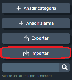 Importar alarma en Dragsa