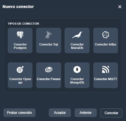Página de conectores