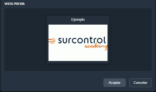 Vista previa imagen en paneles de la interfaz gráfica de Dragsa