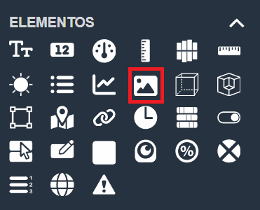 Imagen en paneles de la interfaz gráfica de Dragsa