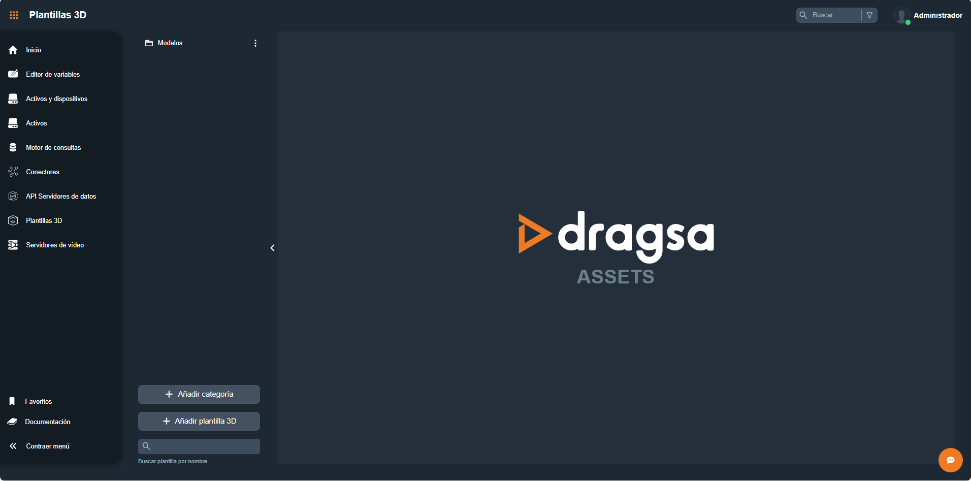 Vista de modelos en Plantillas 3D