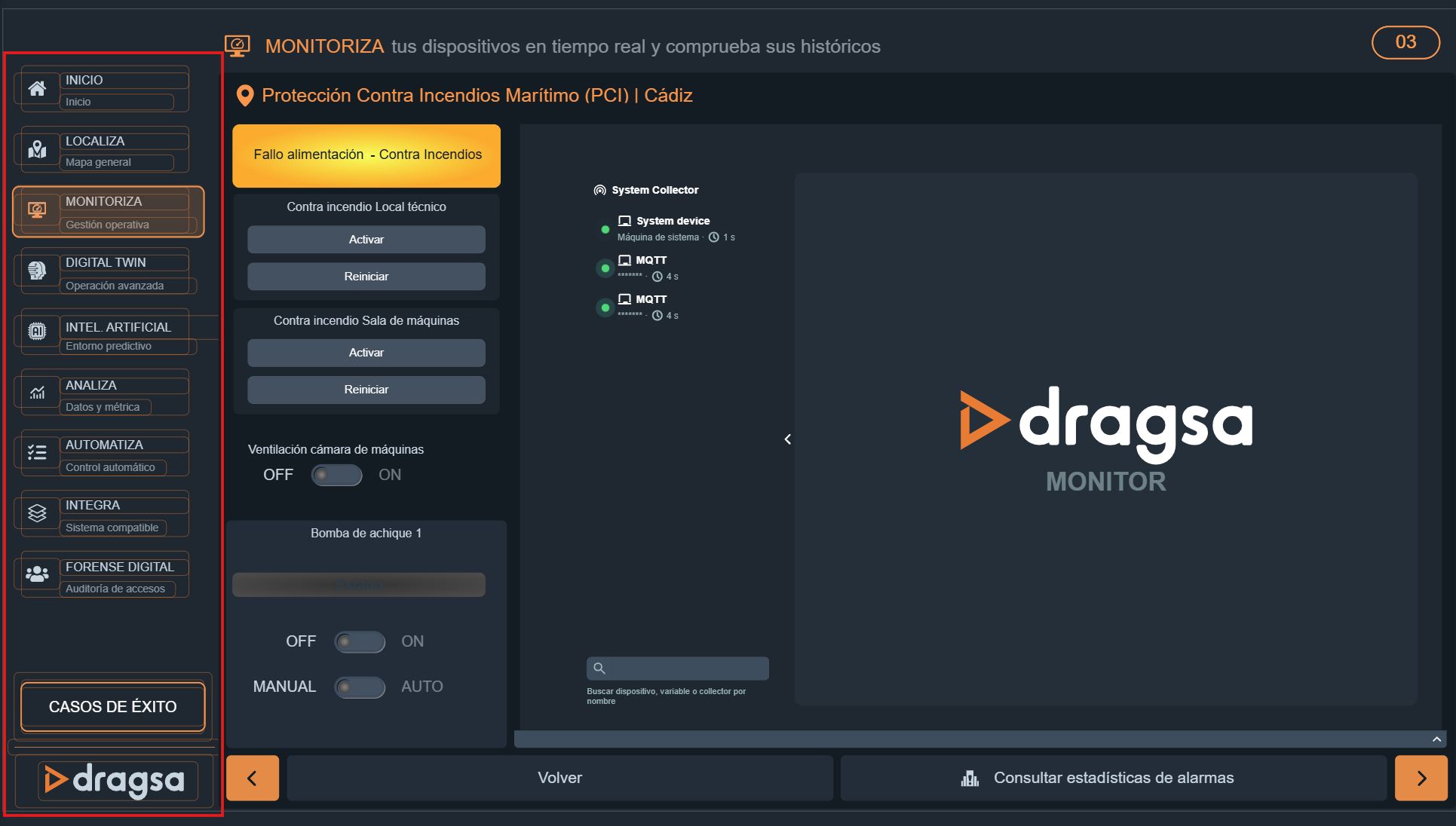 Configuración de la rejilla del modo diseño de paneles en Dragsa