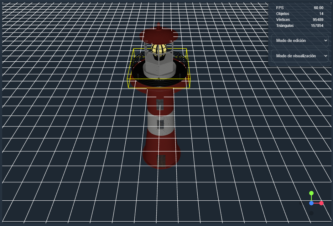 Vista previa imagen en paneles de la interfaz gráfica de Dragsa